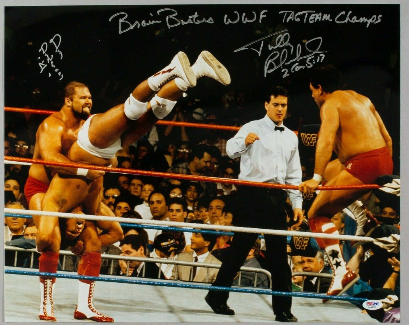 Arn Anderson, signed match poster, ring, HD Desktop Wallpaper