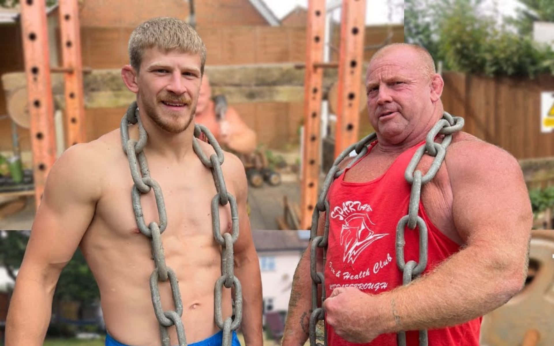 Arnold Allen, father, heavy chains, Full HD Desktop Wallpaper