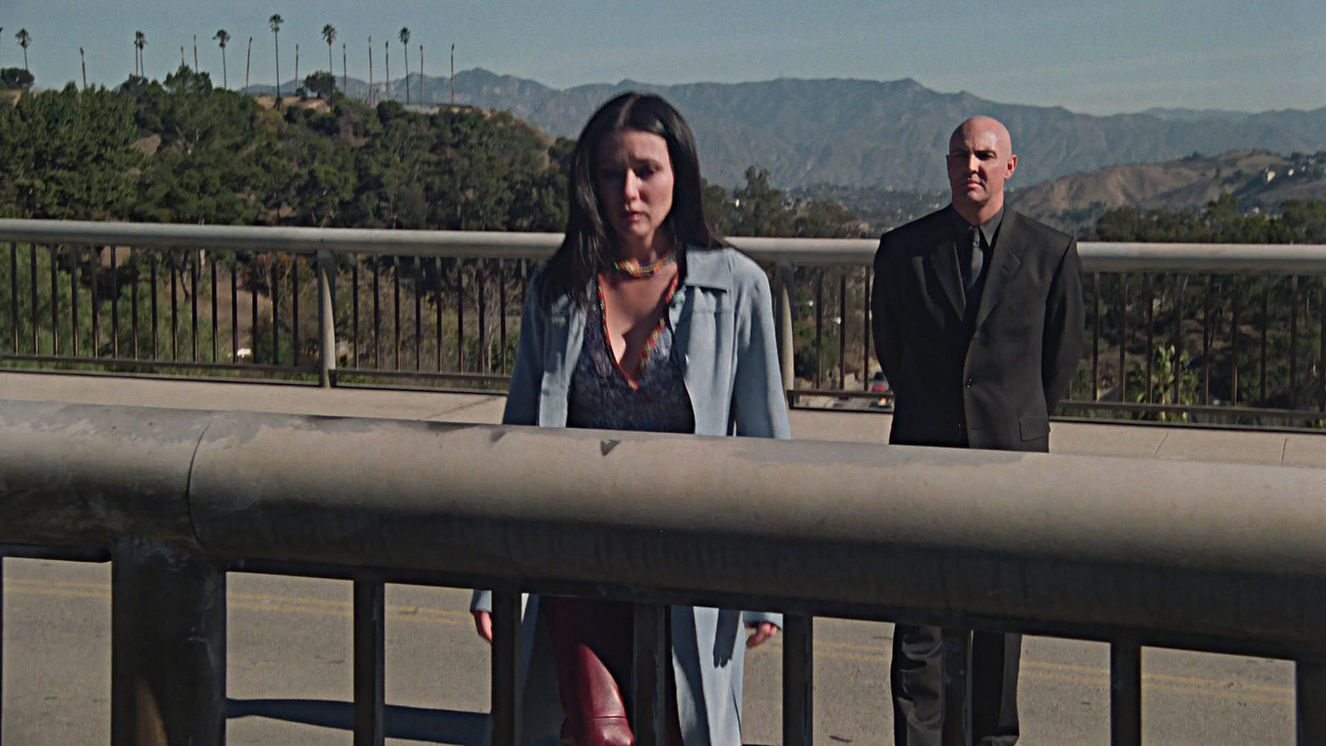 Arnold Vosloo, light blue jacket, black suit, Full HD Desktop Wallpaper