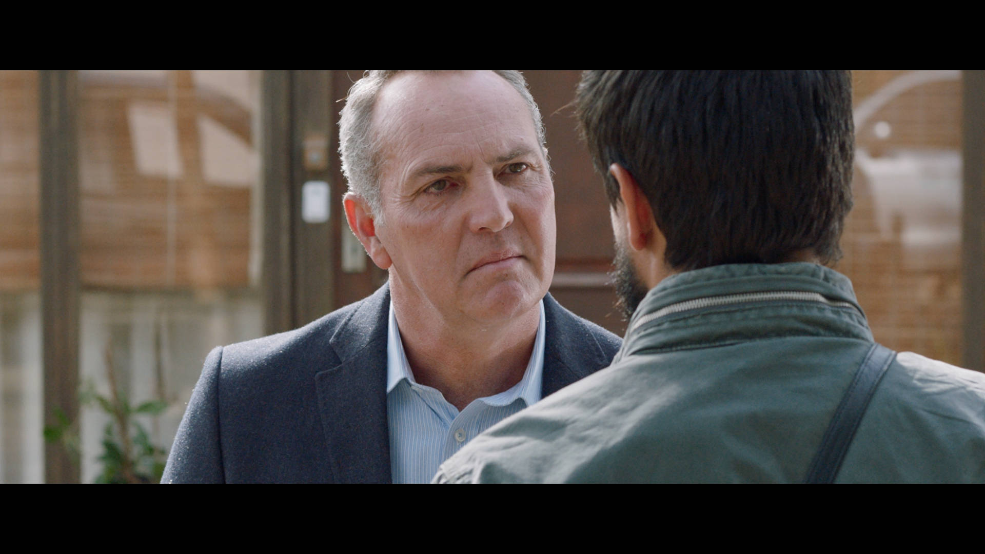Arnold Vosloo, suit, green jacket, Full HD Desktop Wallpaper