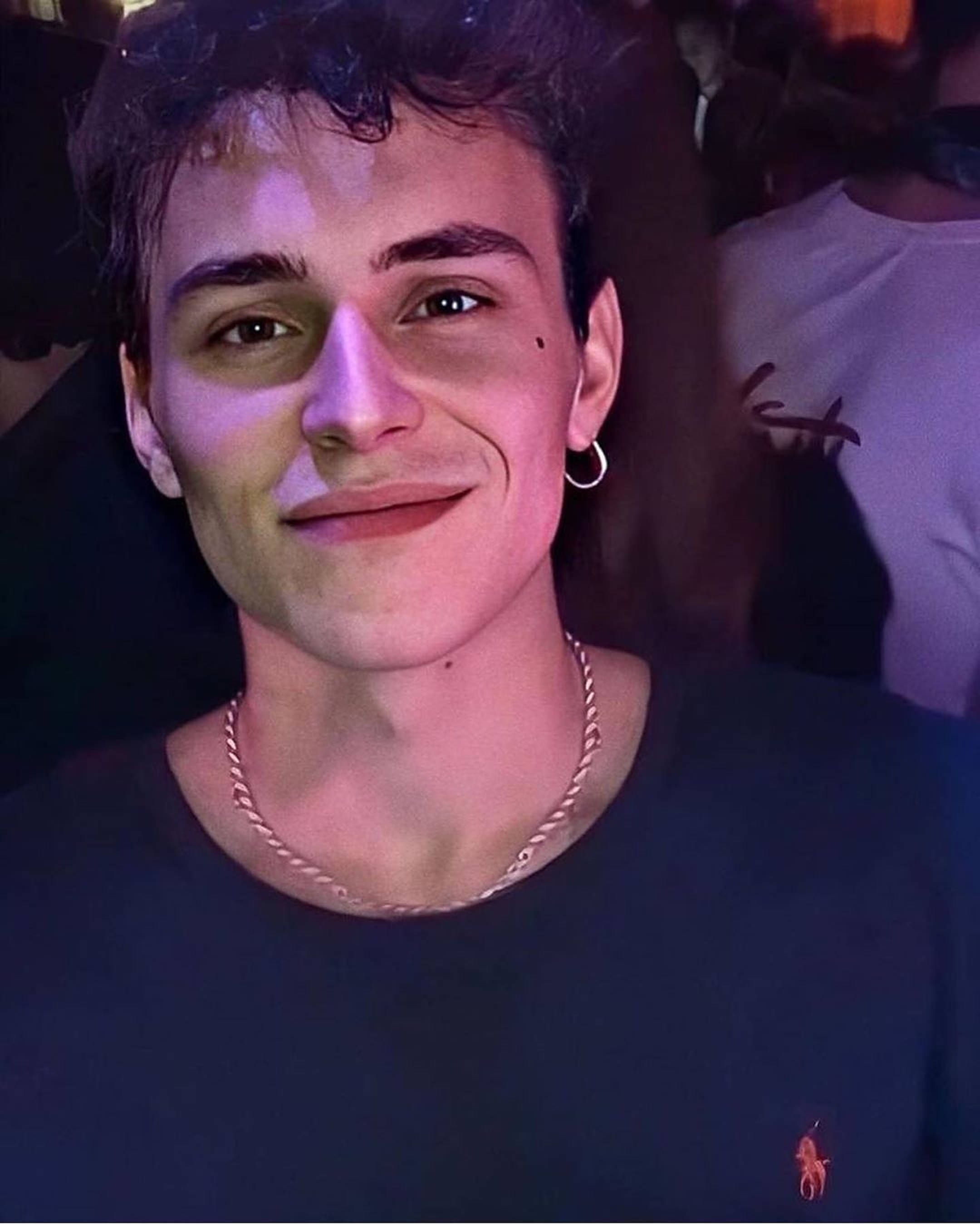 Aron Piper, dark curly hair, subtle smile, 2K Phone Wallpaper