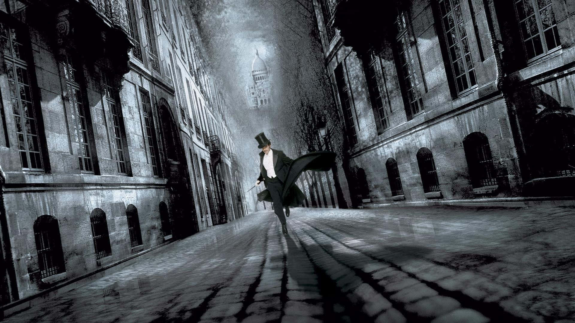 Arsène Lupin, top hat, coat, Full HD Desktop Wallpaper