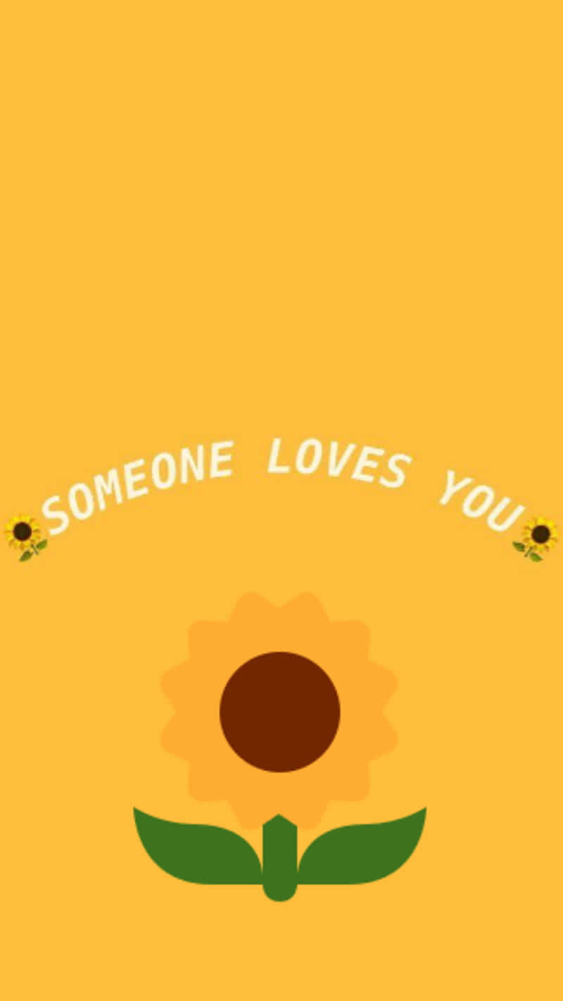 Art Hoe Aesthetic, yellow background, stylized sunflower, HD Phone Wallpaper