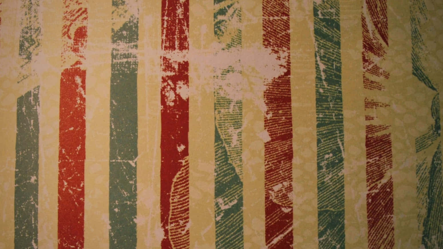 Art Nouveau, red, green, HD Desktop Wallpaper