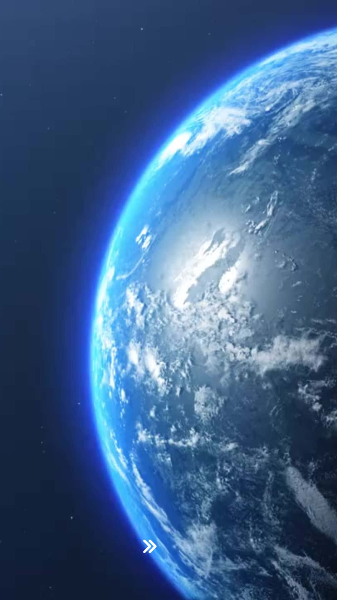 Earth, space, vibrant blue oceans, Full HD Phone Wallpaper