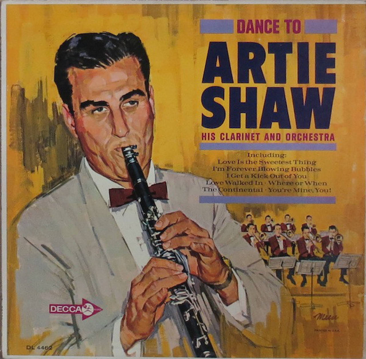 Artie Shaw, clarinet, orchestra, HD Desktop Wallpaper