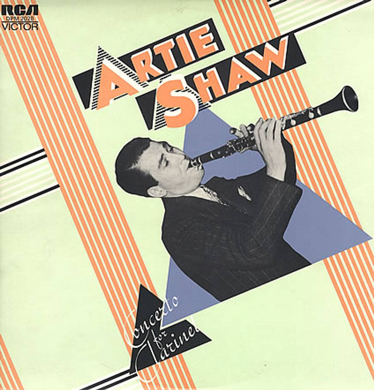 Artie Shaw, vintage jazz album cover, clarinet, HD Phone Wallpaper