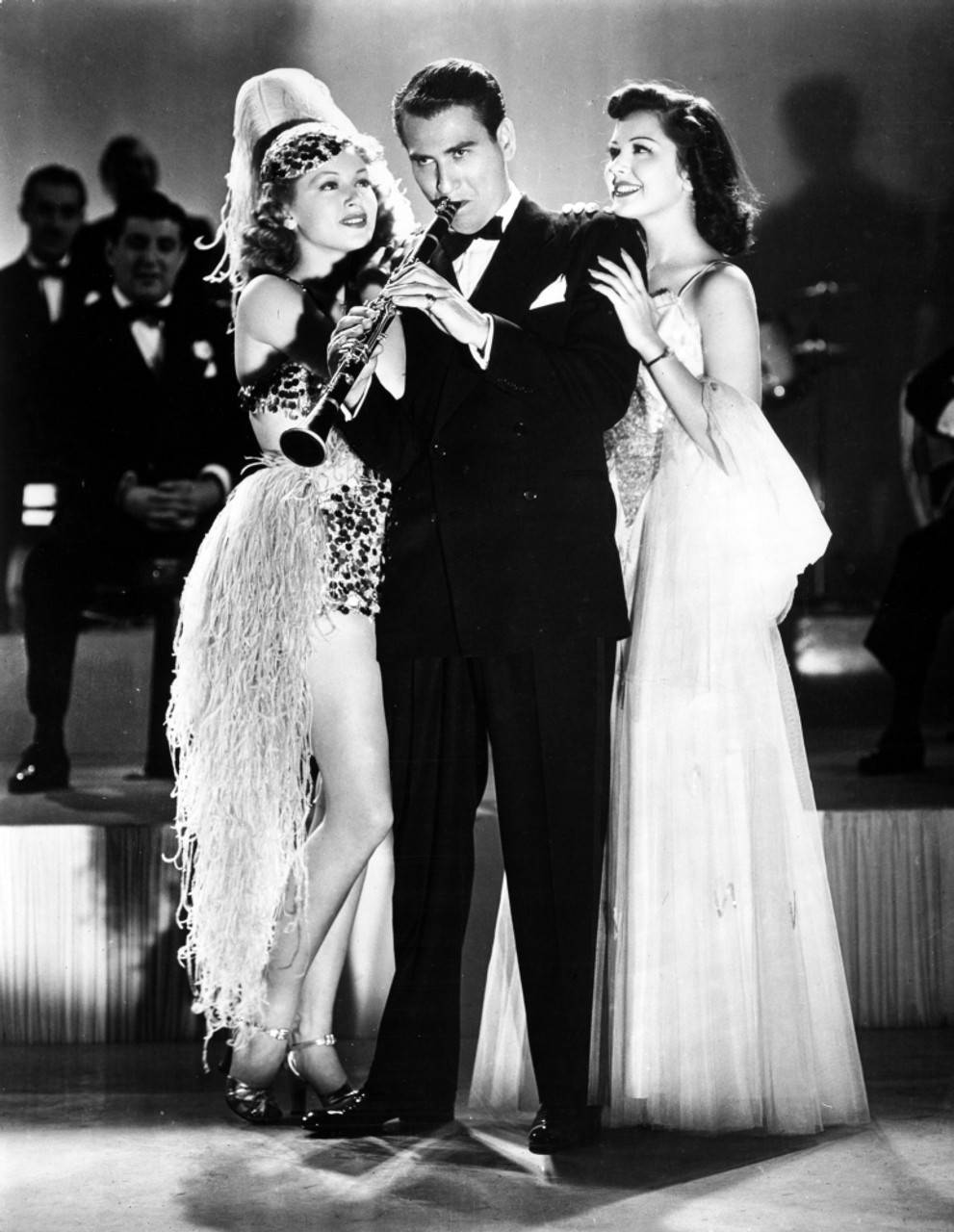 Artie Shaw, clarinet, stage, HD Phone Wallpaper
