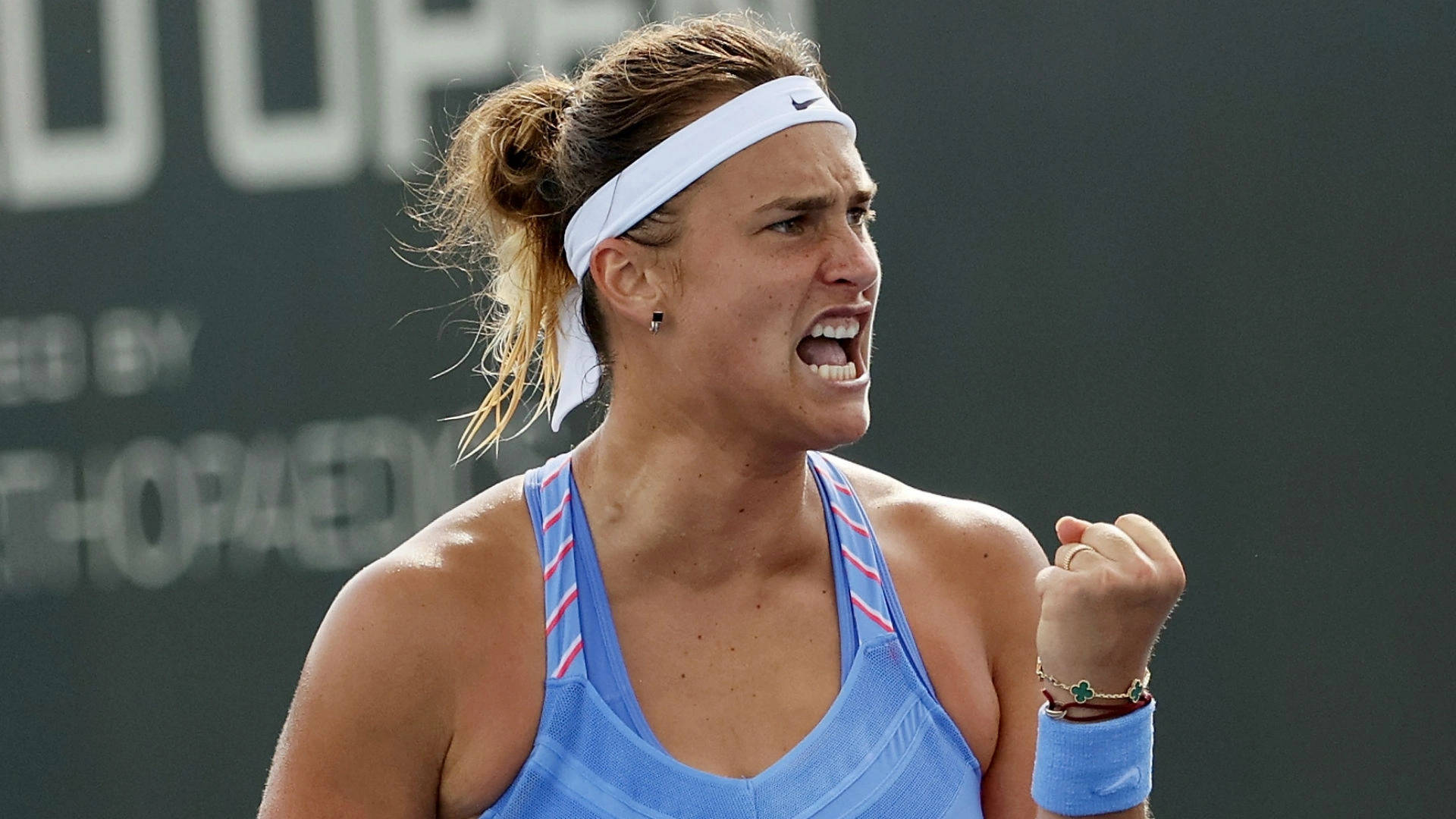Aryna Sabalenka, tennis player, hard court, Full HD Desktop Wallpaper