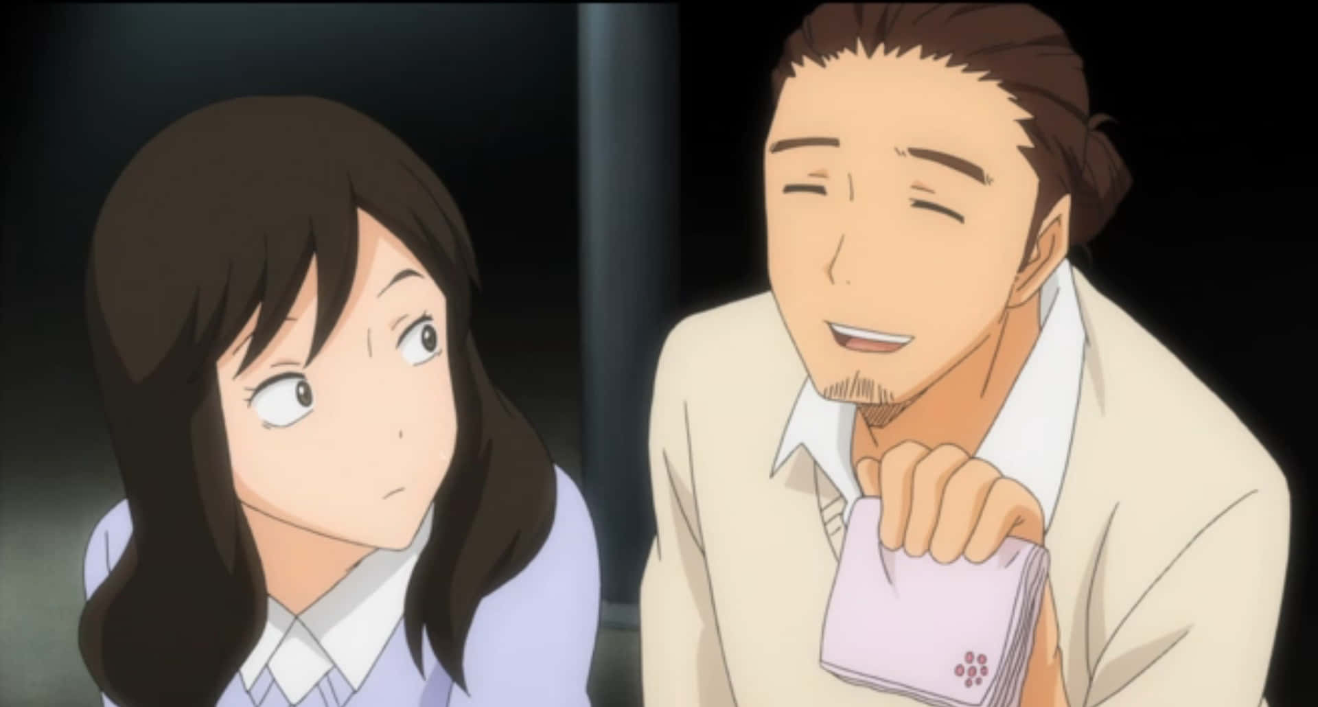 Asahi Azumane, Volleyball Action, warmly lit anime scene, Full HD Desktop Wallpaper