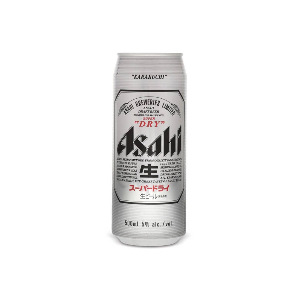 Asahi Super Dry, silver, black, SD Desktop Wallpaper