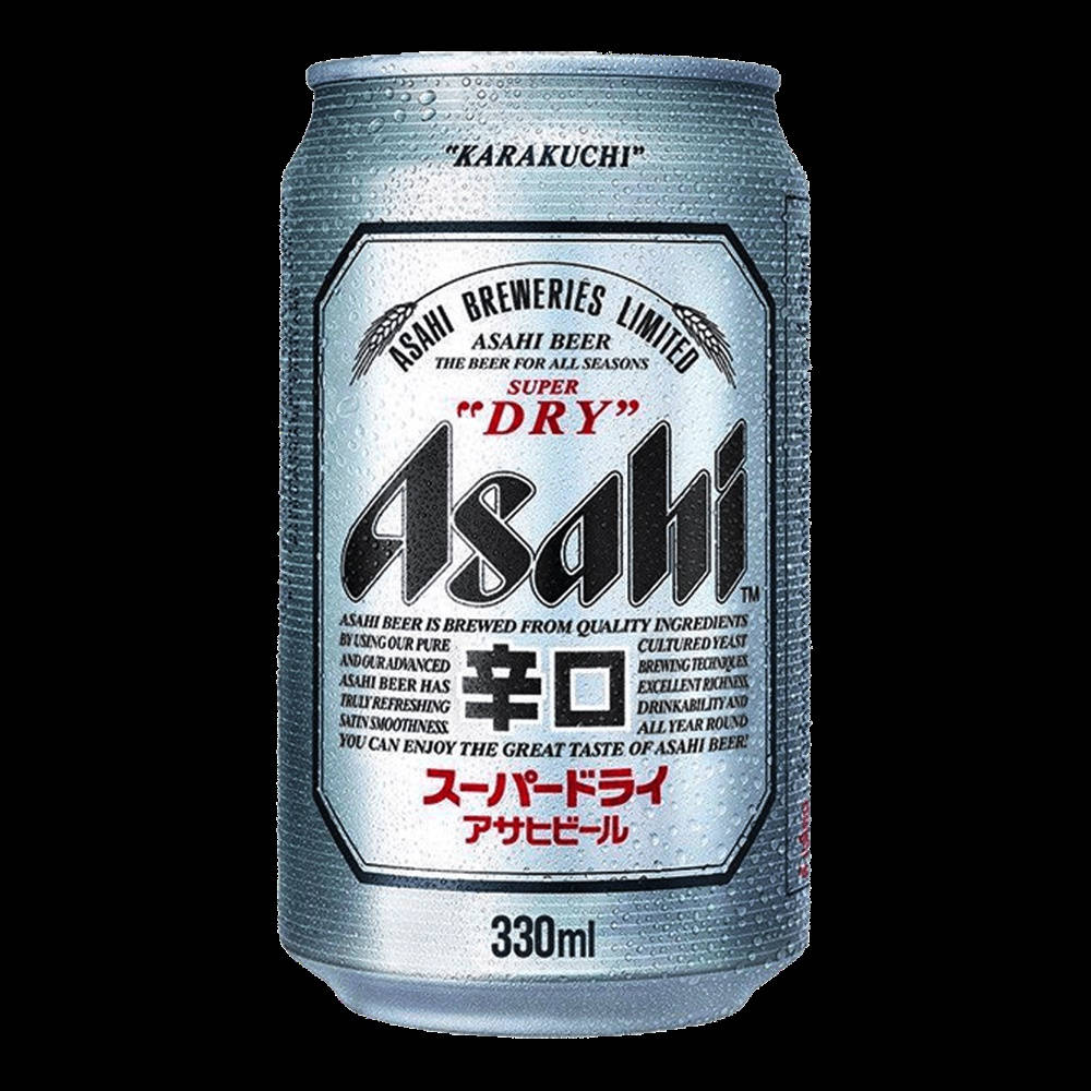 Asahi Super Dry, canned beer, condensation droplets, SD Desktop Wallpaper