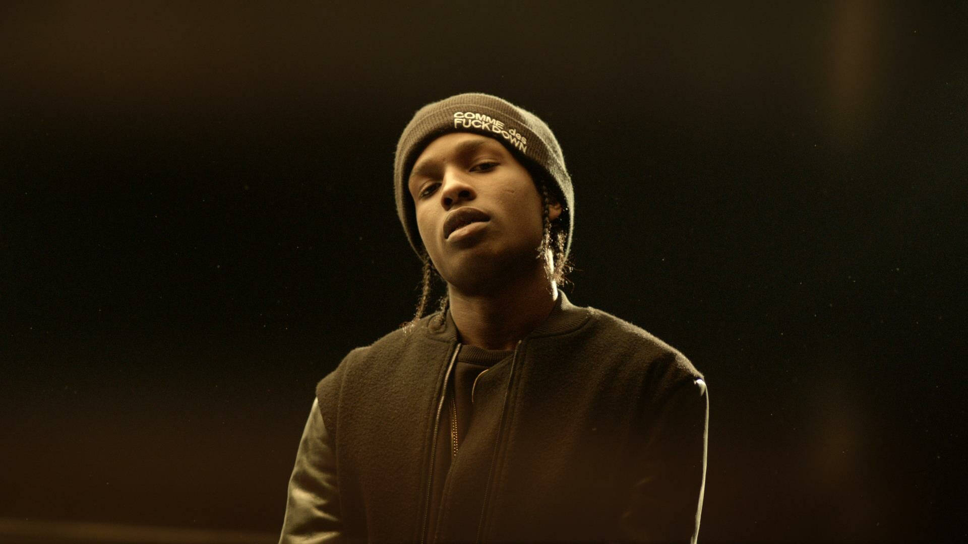 Asap Rocky, beanie, jacket, Full HD Desktop Wallpaper