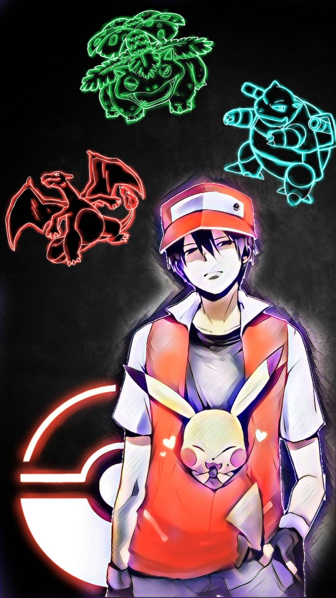 Ash And Pikachu HD, Pikachu, legendary Pokémon, HD Phone Wallpaper
