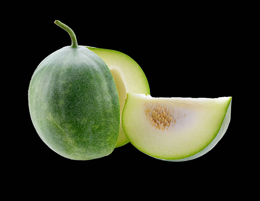 Ash Gourd, green melon, pale flesh, SD Desktop Wallpaper