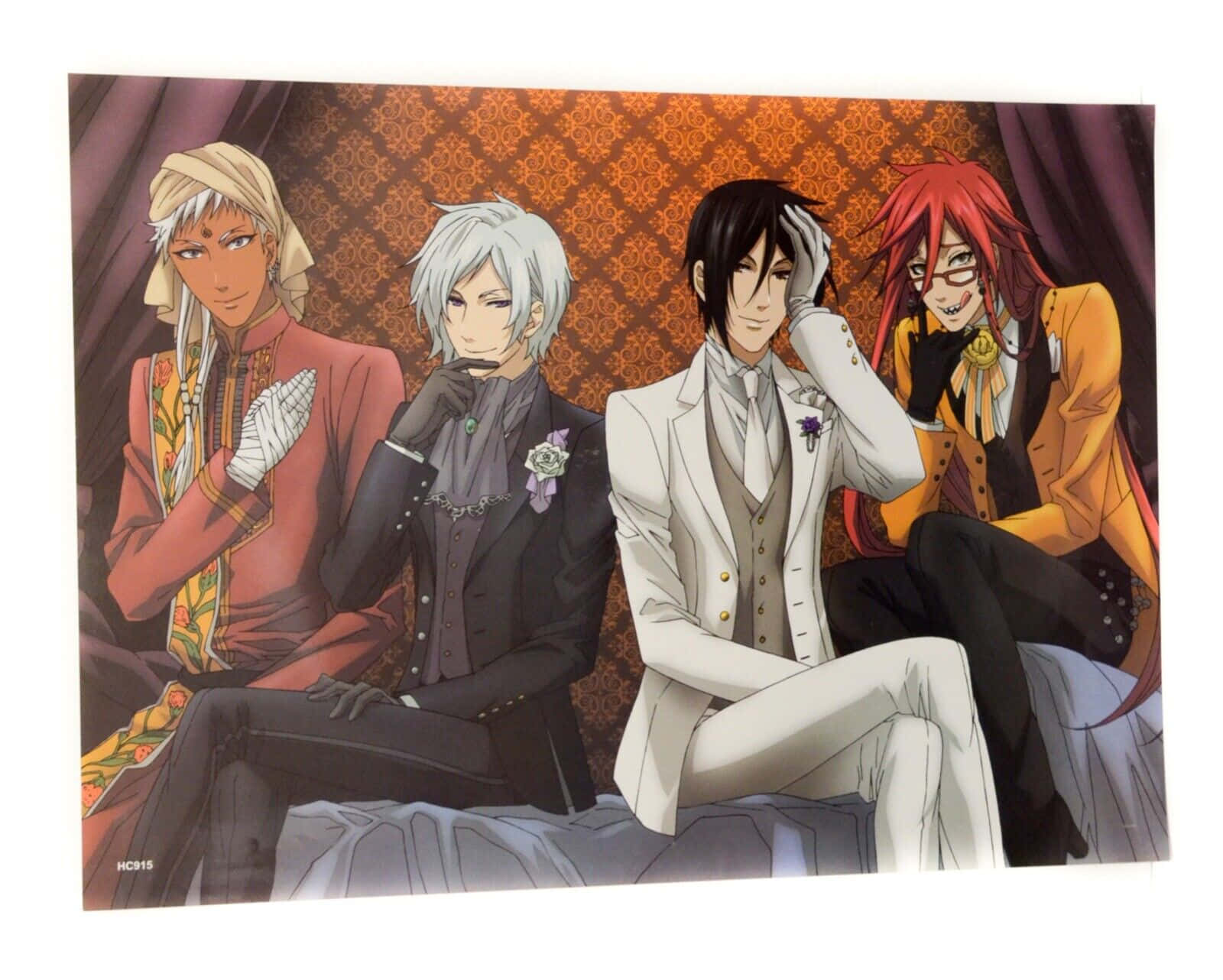 Ash Landers, anime men, formal wear, HD Desktop Wallpaper