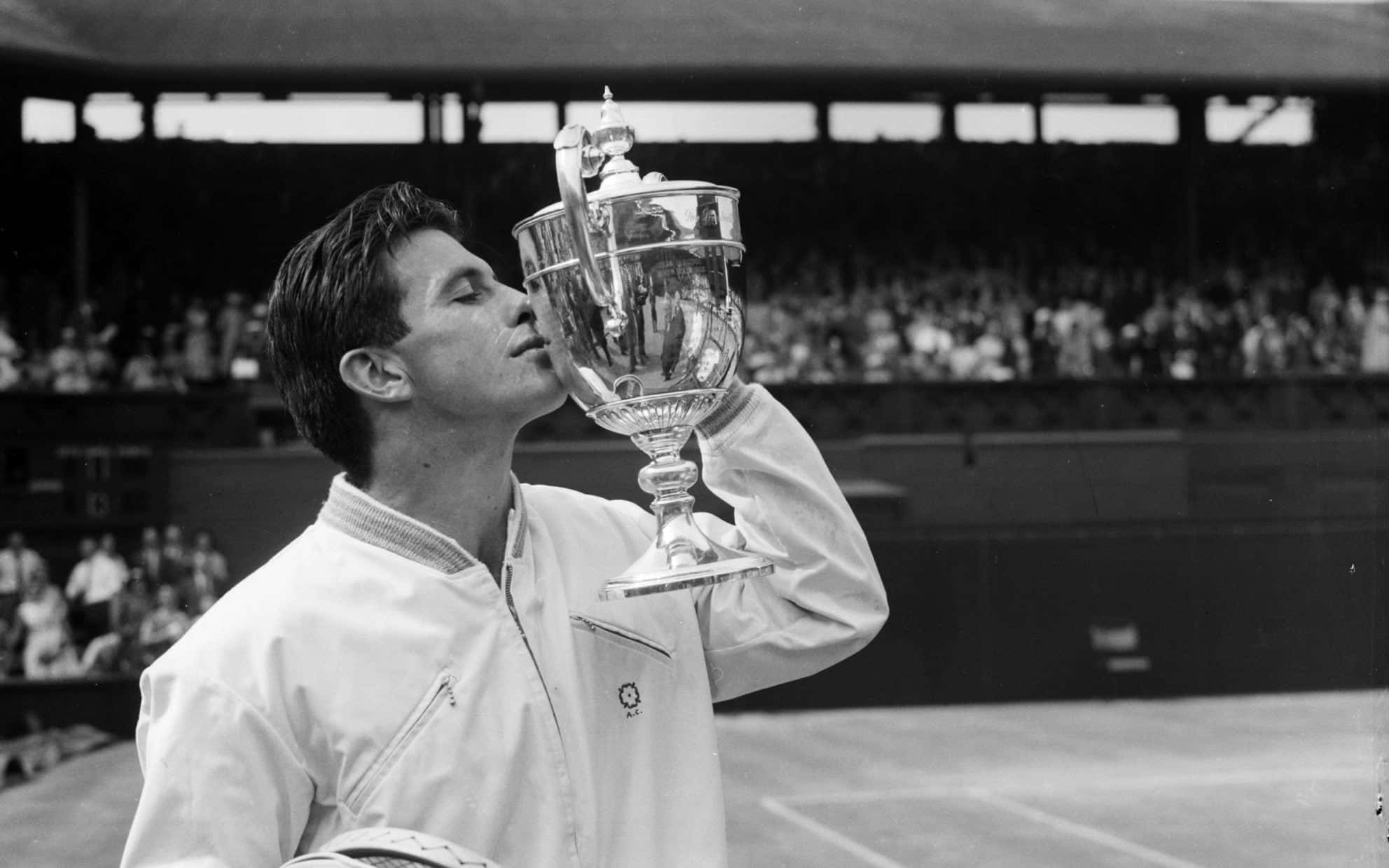 Ashley Cooper, tennis player, trophy, Full HD Desktop Wallpaper