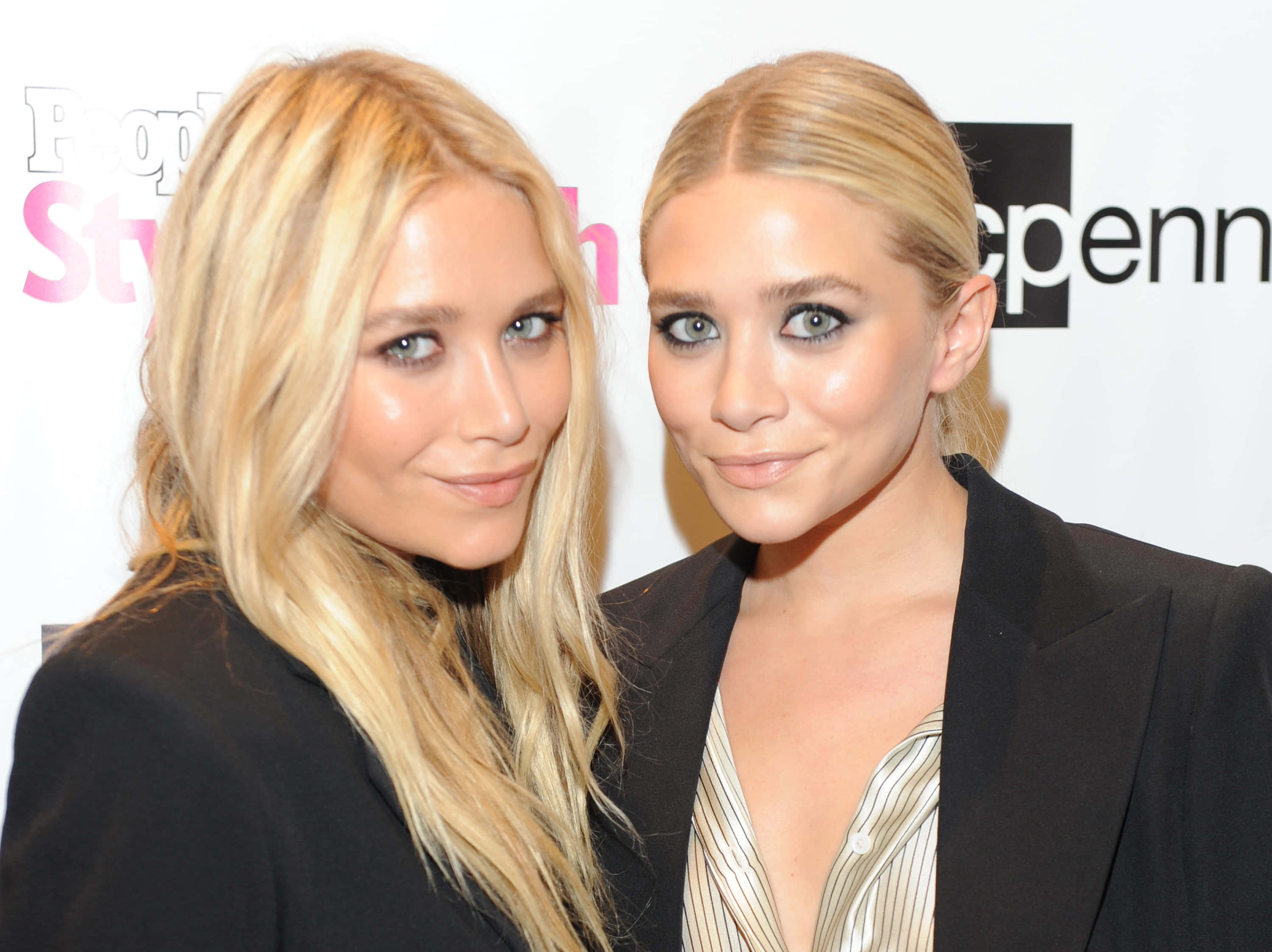 Ashley Olsen, black blazers, People Style event, 2K Desktop Wallpaper