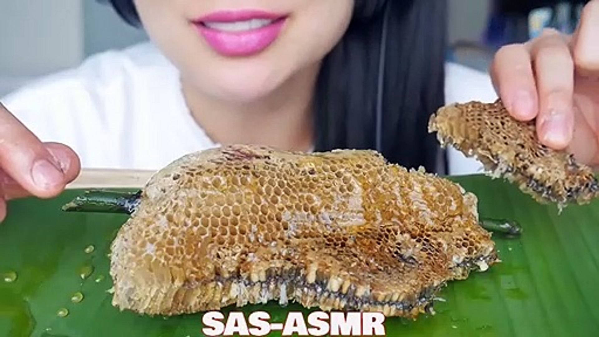 Honeycomb Asmr, honeycomb, green leaf, Full HD Desktop Wallpaper