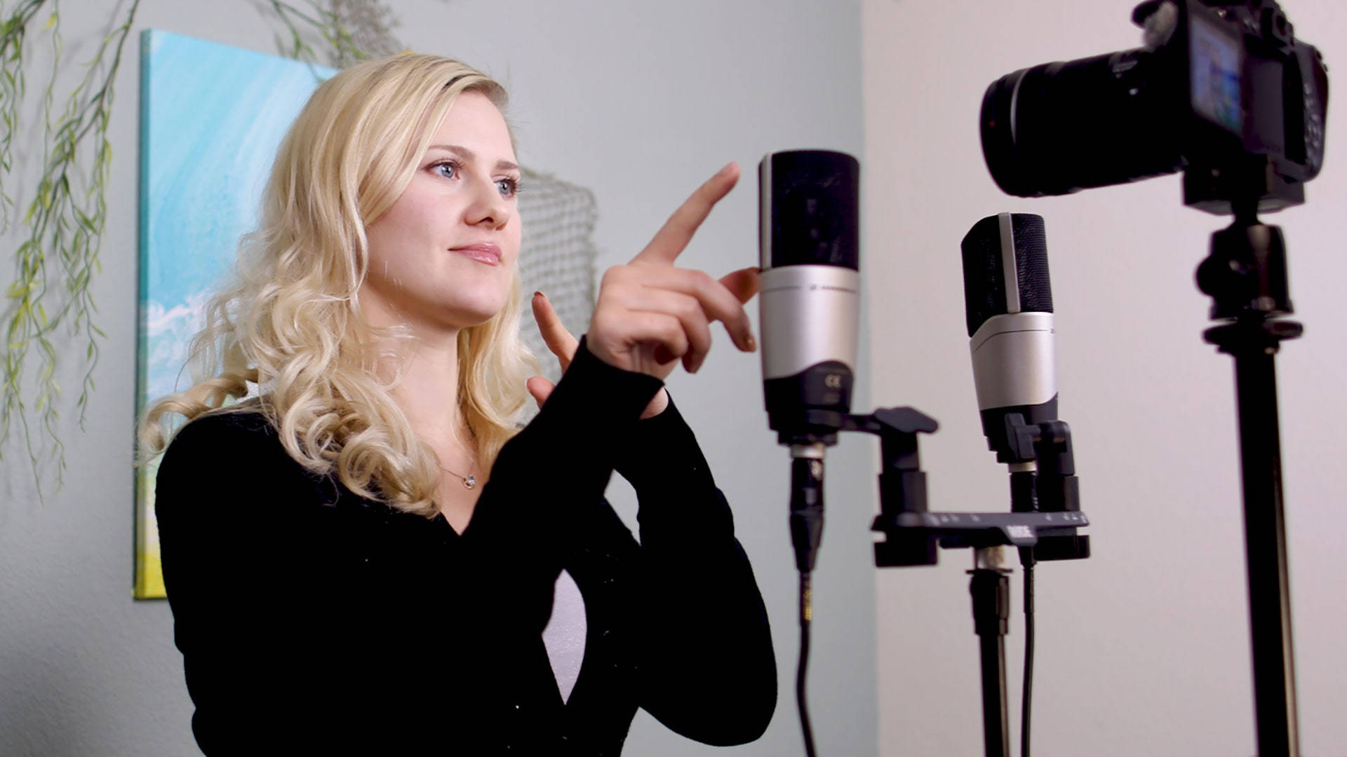 ASMR, microphone, studio microphone, Full HD Desktop Wallpaper