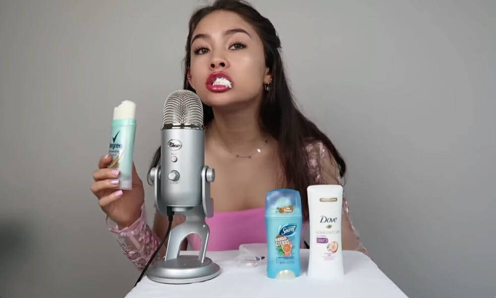 Asmr 1000 x 600, deodorant, microphone, SD Desktop Wallpaper