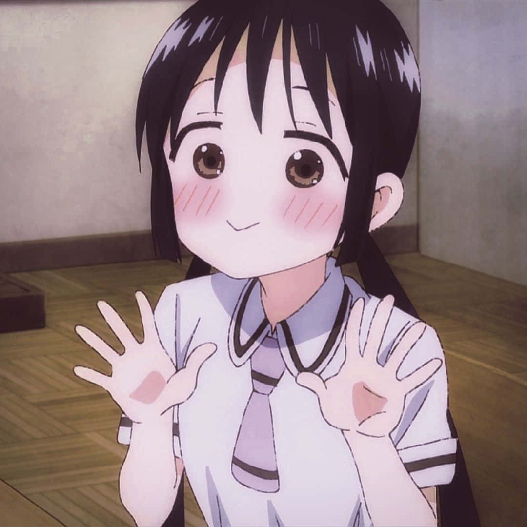 Hanako Honda, Asobi Asobase, school uniform, SD Desktop Wallpaper