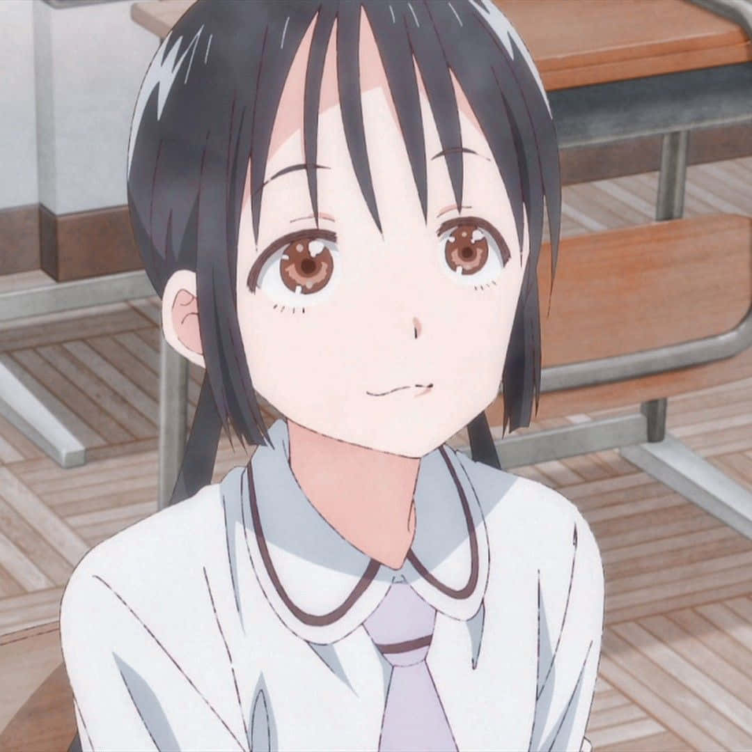 Asobi Asobase, Hanako Honda, short black hair, SD Desktop Wallpaper