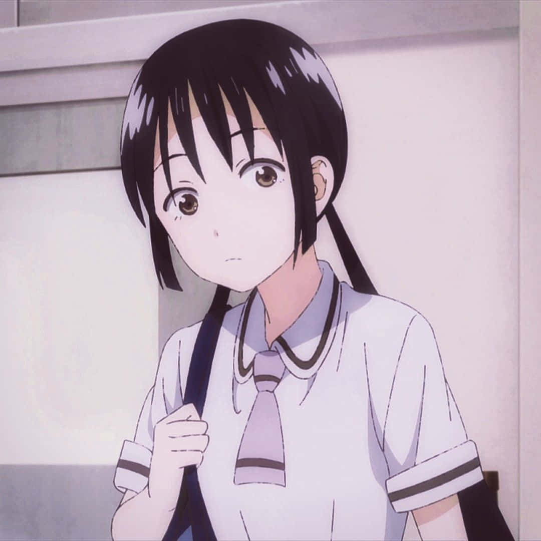 Hanako Honda, Asobi Asobase, short black hair, SD Desktop Wallpaper