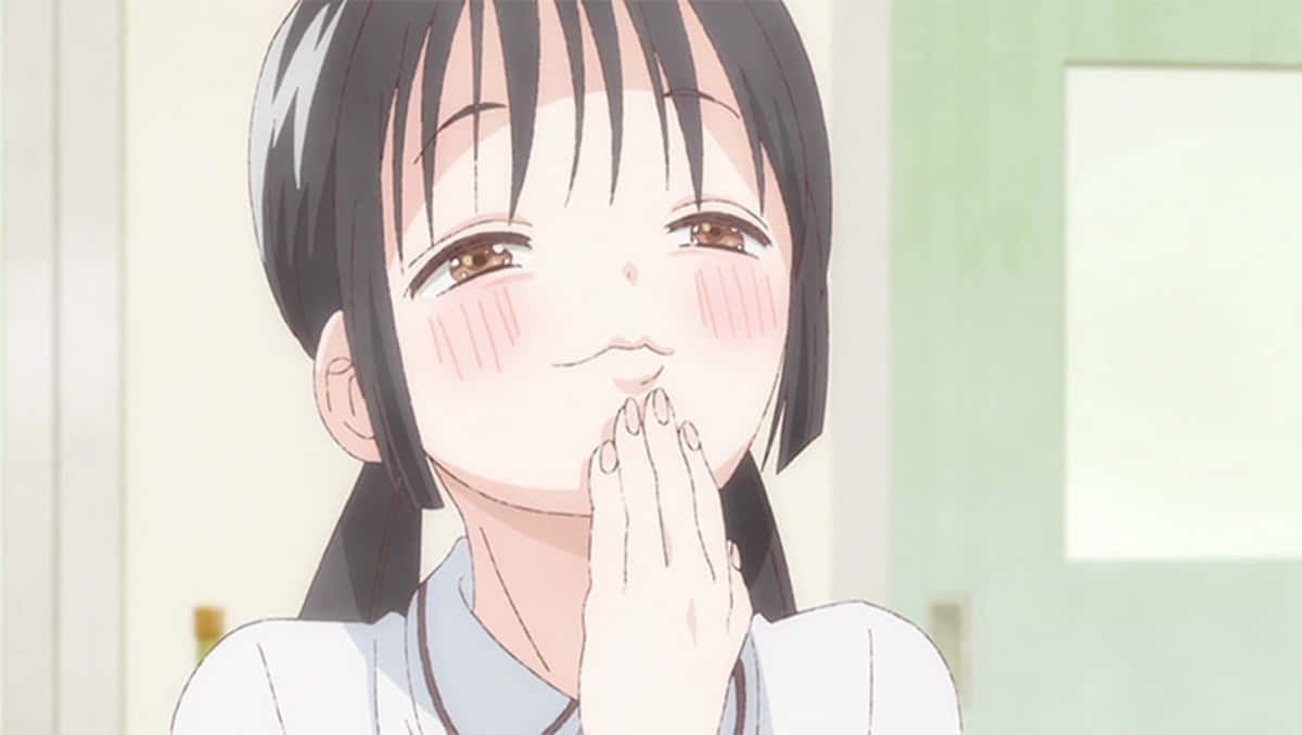Hanako Honda, Asobi Asobase, anime girl, SD Desktop Wallpaper