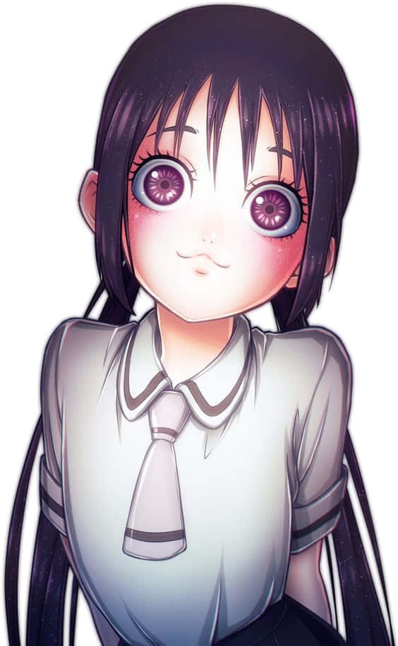 Hanako Honda, Asobi Asobase, anime girl, SD Phone Wallpaper