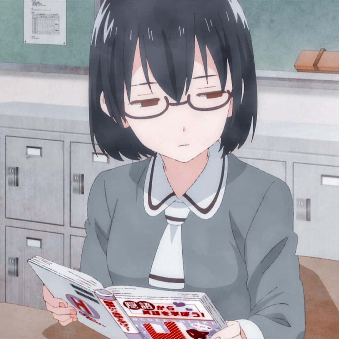 Kasumi Nomura, Asobi Asobase, glasses, SD Desktop Wallpaper