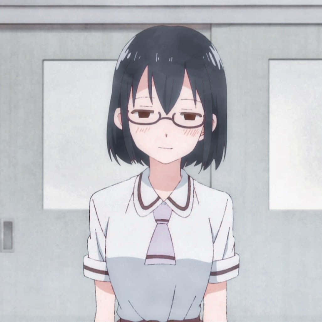 Kasumi Nomura, Asobi Asobase, short black hair, SD Desktop Wallpaper