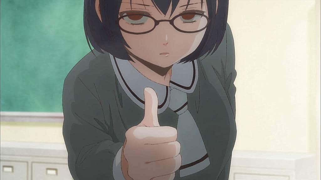 Kasumi Nomura, Asobi Asobase, anime girl, SD Desktop Wallpaper