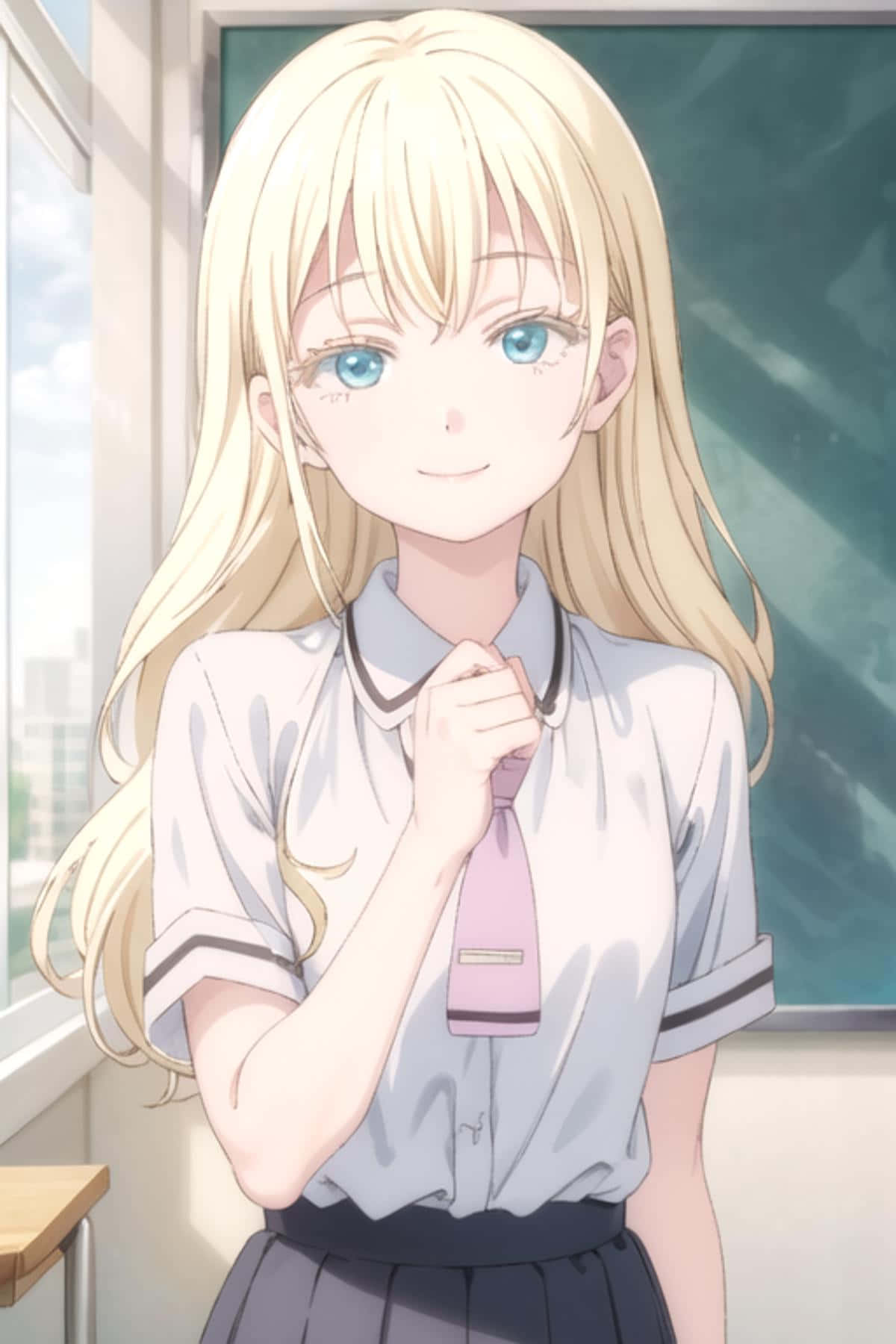 Olivia, Asobi Asobase, anime character, HD Phone Wallpaper