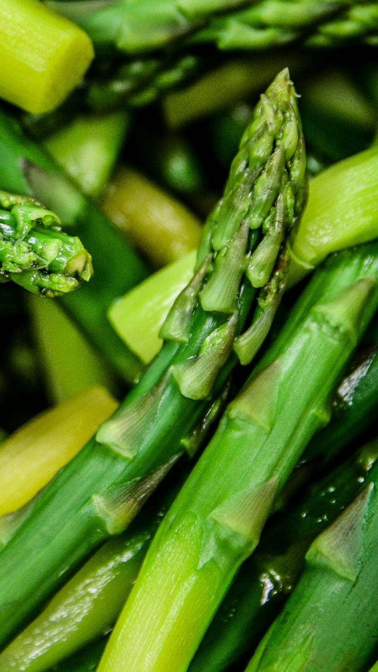 asparagus, green, dewy, HD Phone Wallpaper