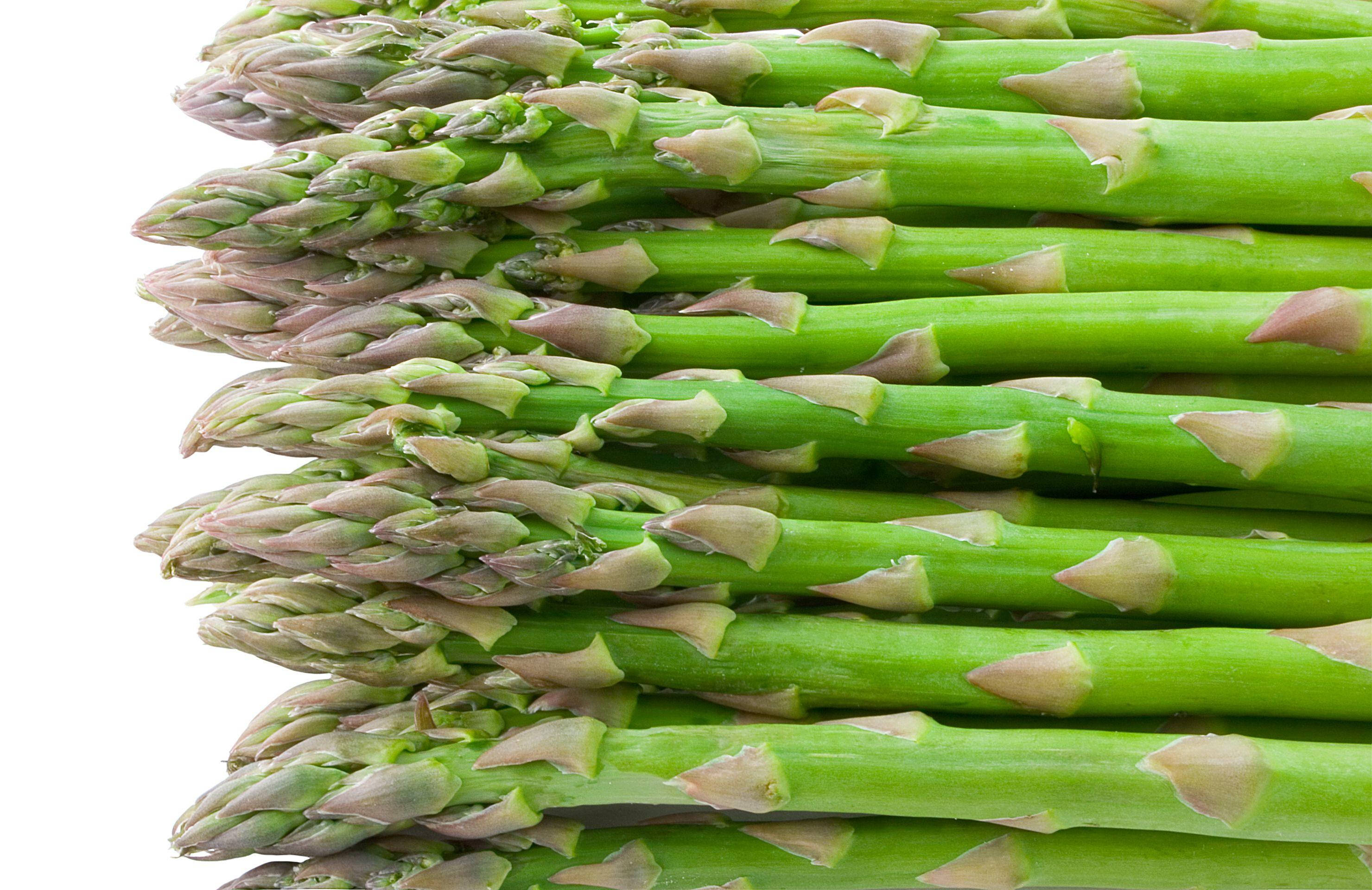 asparagus, green asparagus spears, purple tips, 2K Desktop Wallpaper