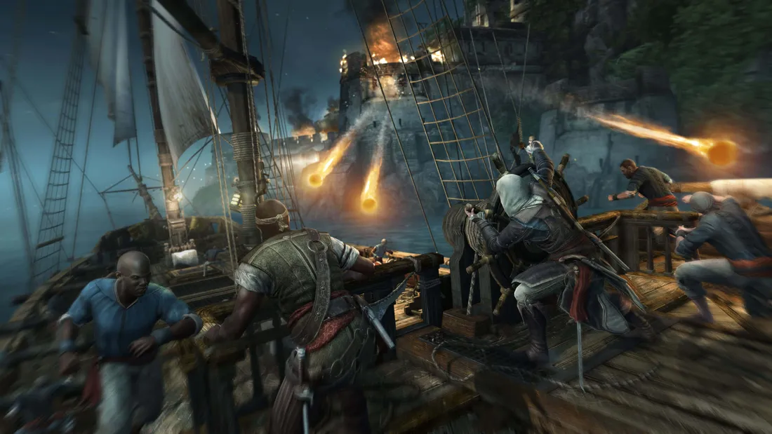 Assassin's Creed 4 Black Flag Ship Combat