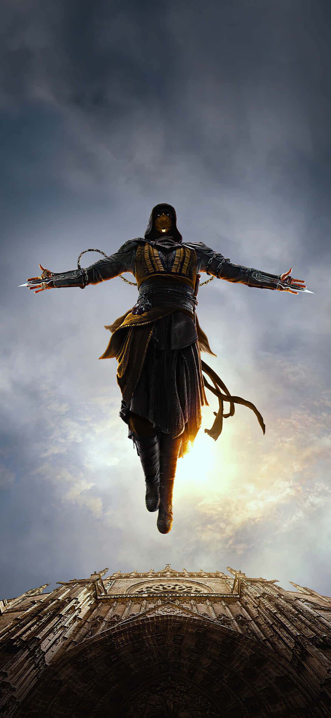 Assassins Creed, iPhone, hooded assassin, Full HD Phone Wallpaper