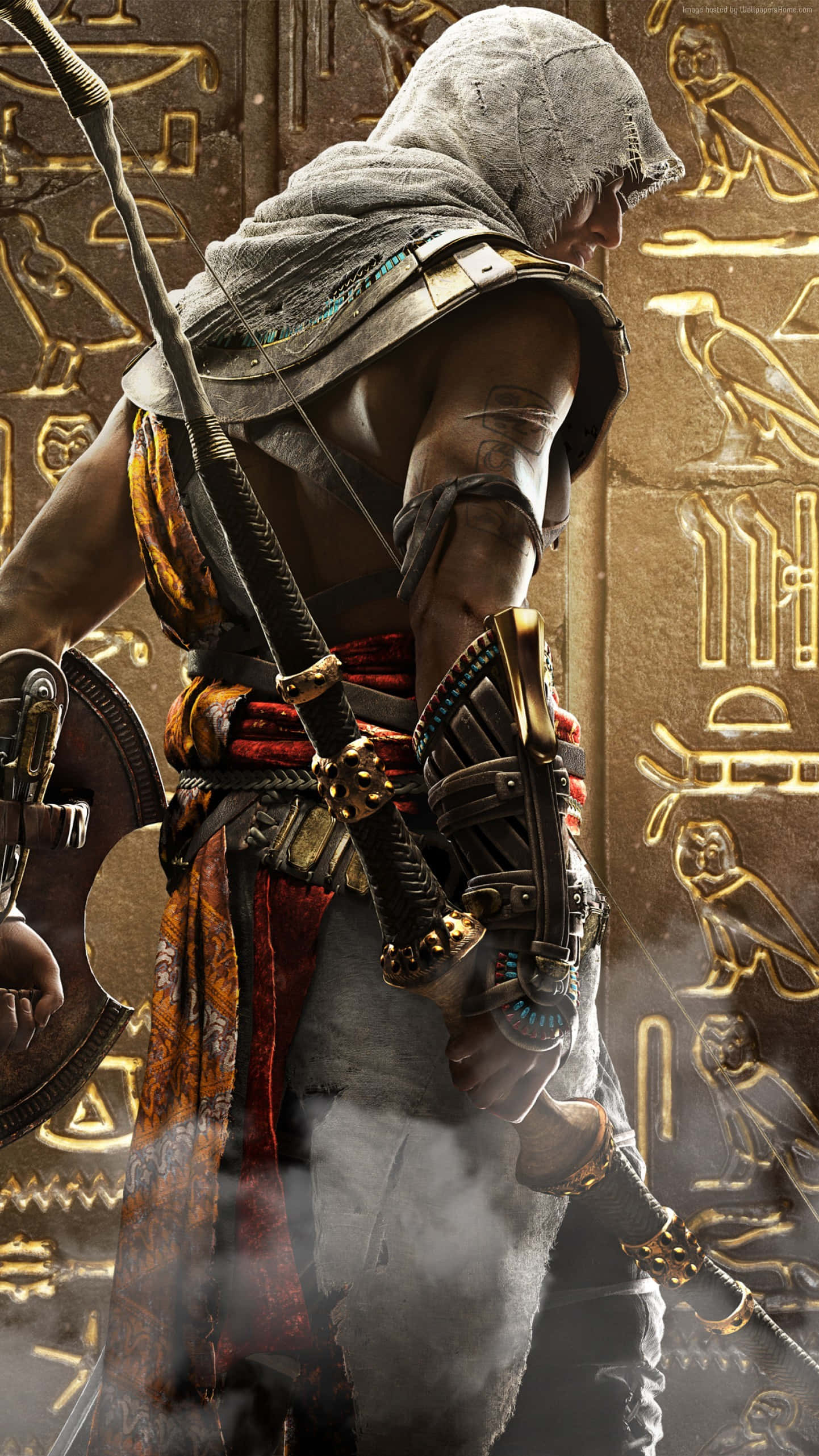 Assassins Creed, iPhone, hooded assassin, 2K Phone Wallpaper