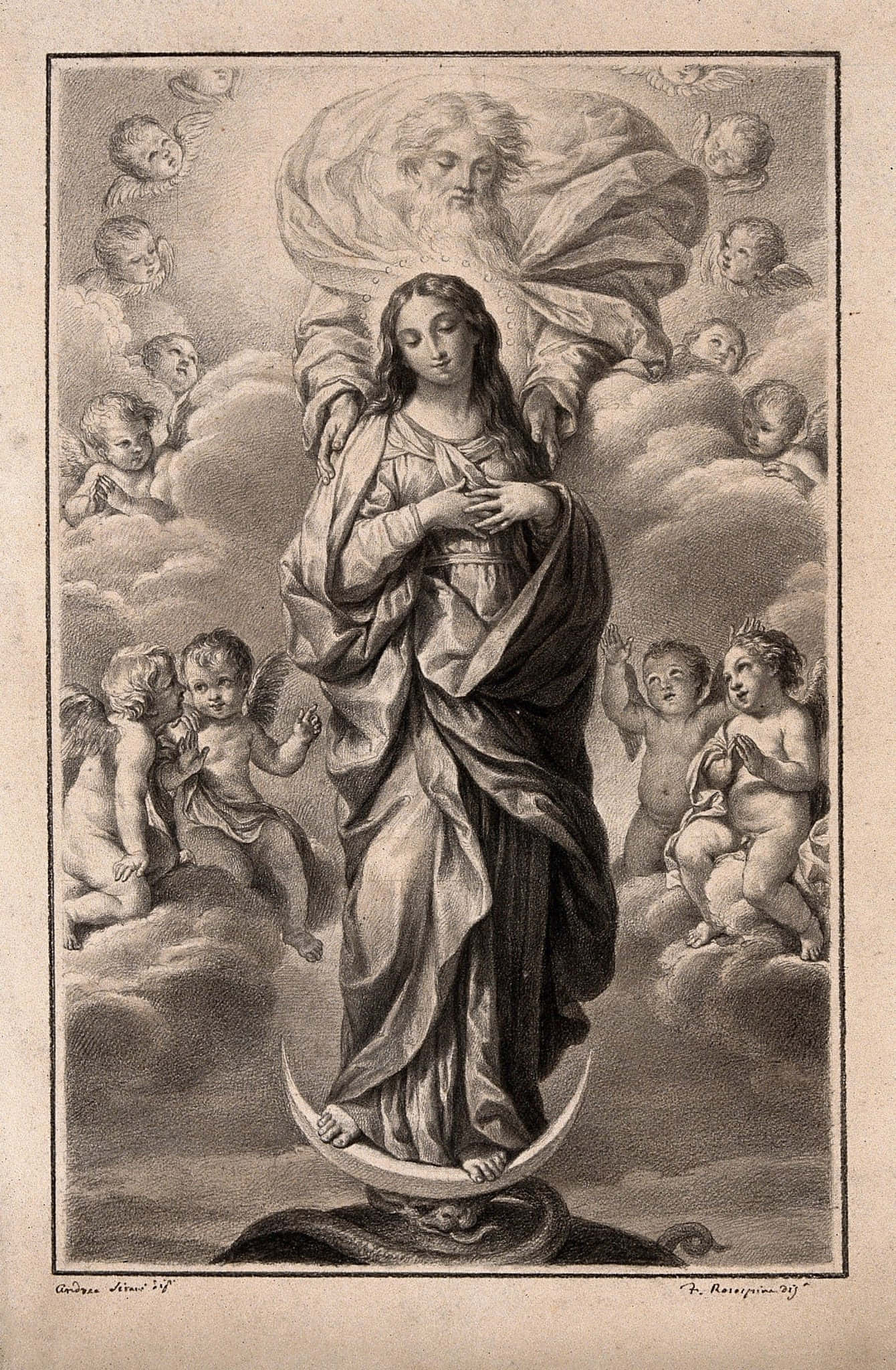 Mother Mary, Assumption, heavenly glory, Full HD Phone Wallpaper