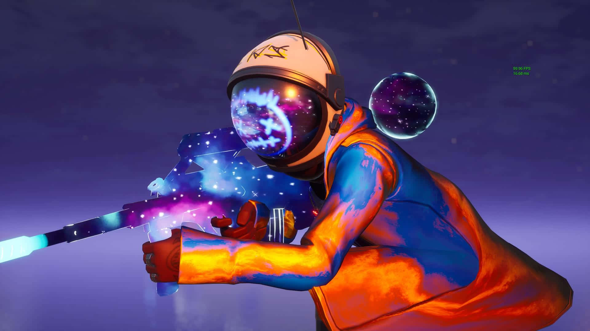 Astro Jack, glowing suit, cosmic weapon, Full HD Desktop Wallpaper