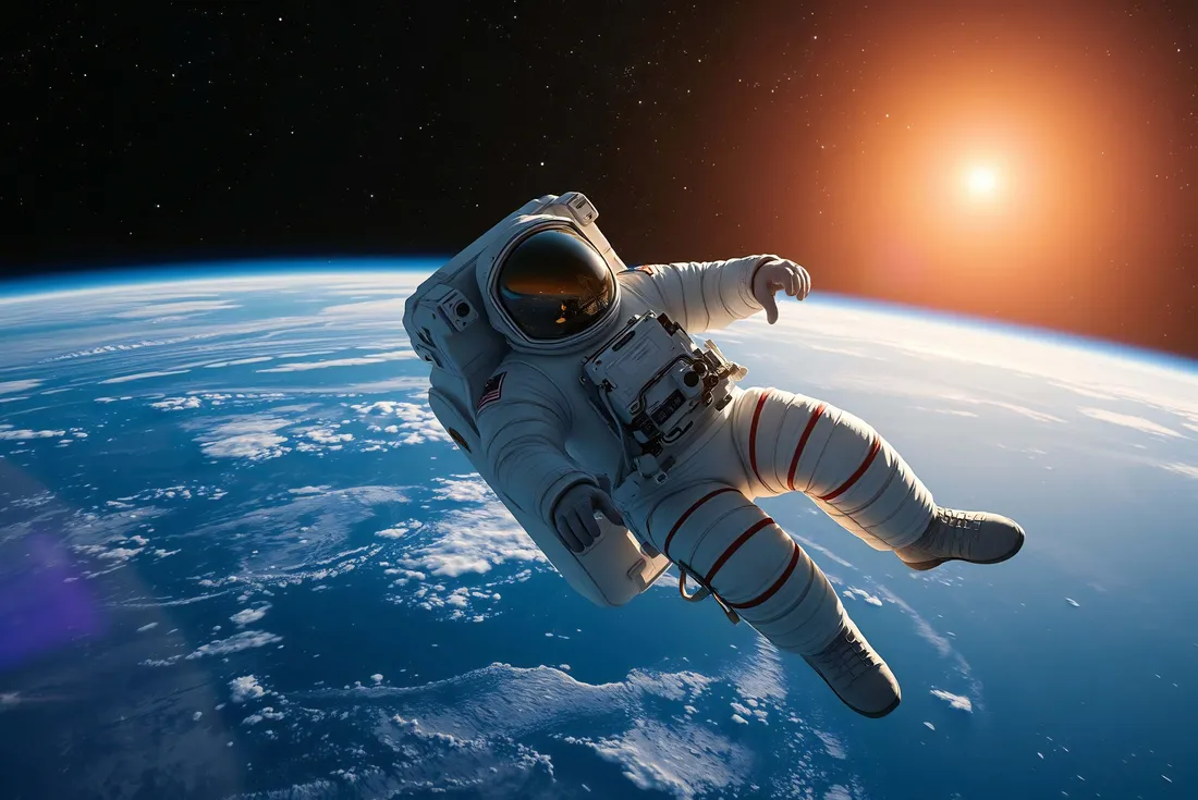 Astronaut In Space