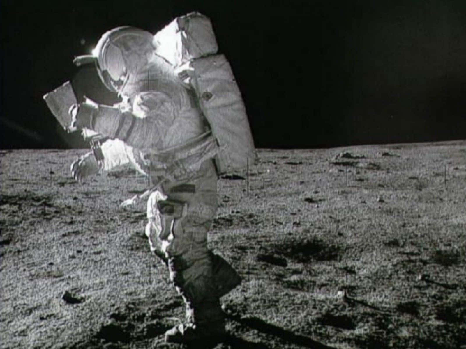 astronaut, spacesuit, moon, HD Desktop Wallpaper