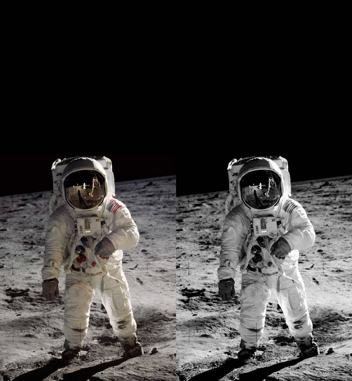 blank and white astronaut, moon surface, white spacesuit, HD Phone Wallpaper
