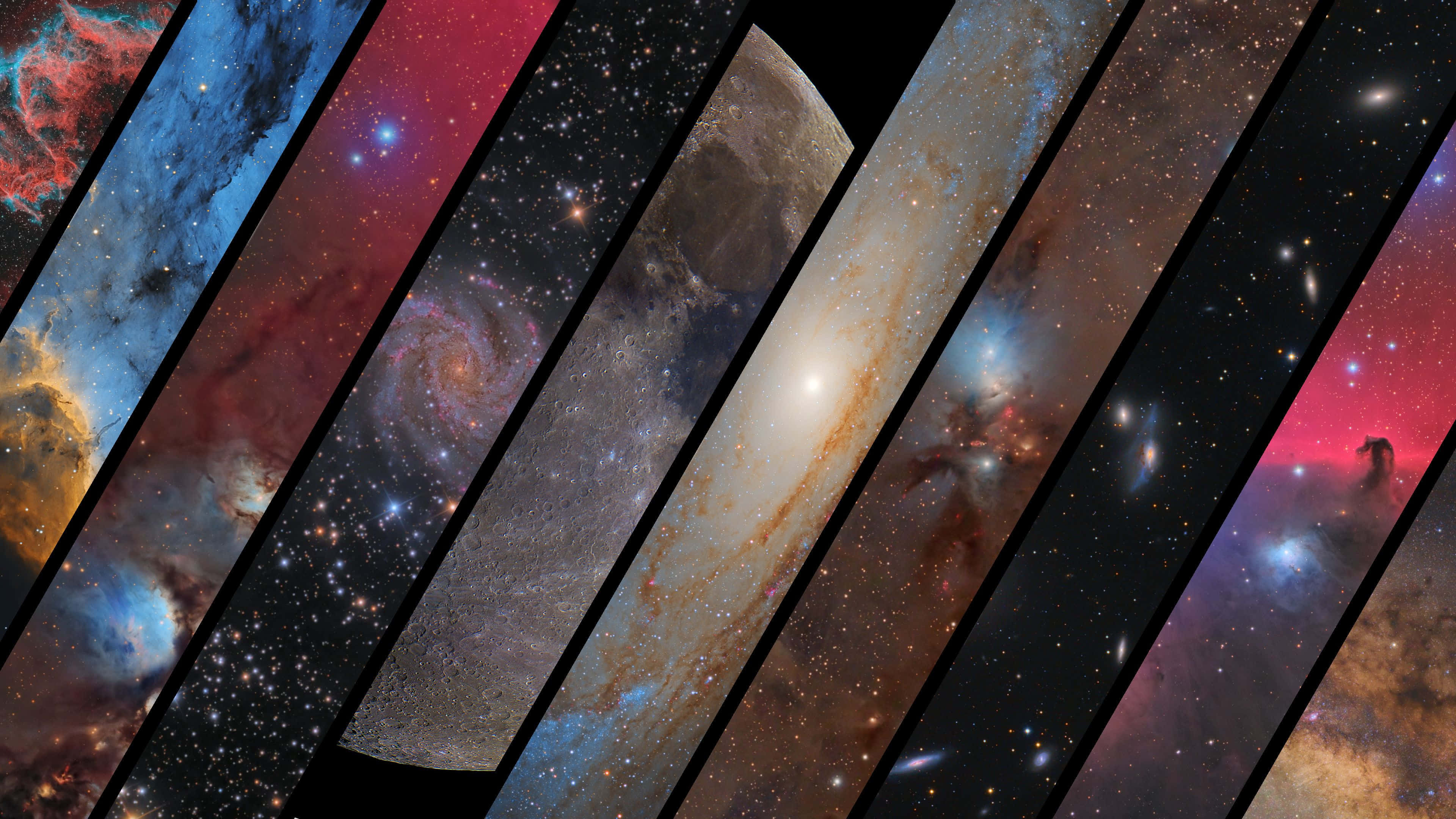 Astrophysics, 3840 x 2160, nebulae, 4K Desktop Wallpaper
