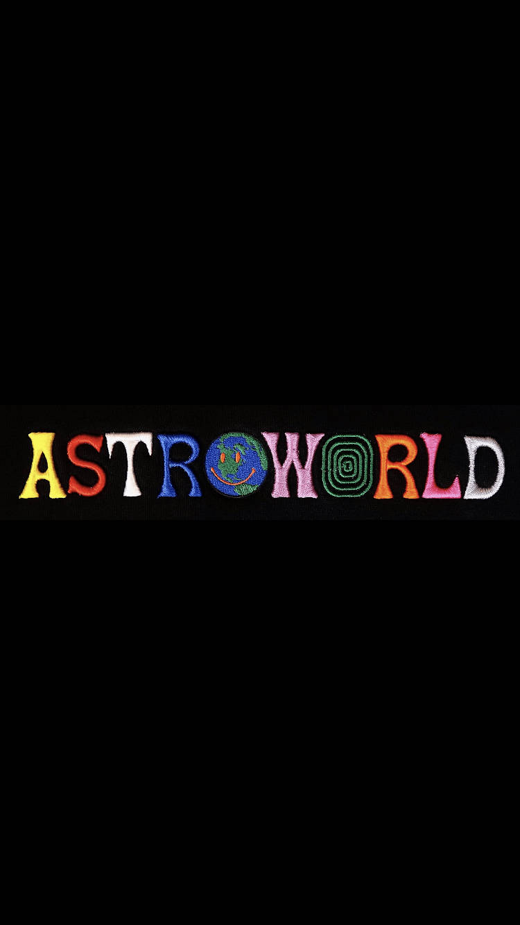 Astroworld, iPhone, black background, HD Phone Wallpaper