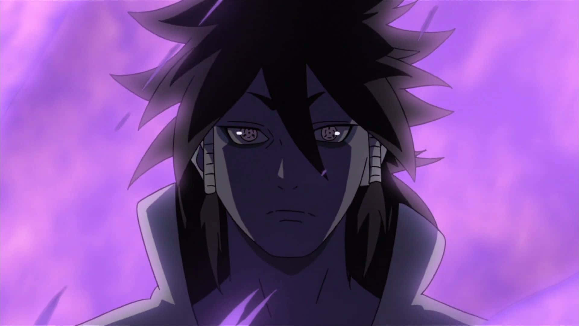 Asura Ōtsutsuki, dark-haired, glowing eyes, Full HD Desktop Wallpaper