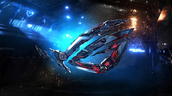 ASUS ROG Logo, red and silver accents, glowing blue neon tunnel, SD Desktop Wallpaper