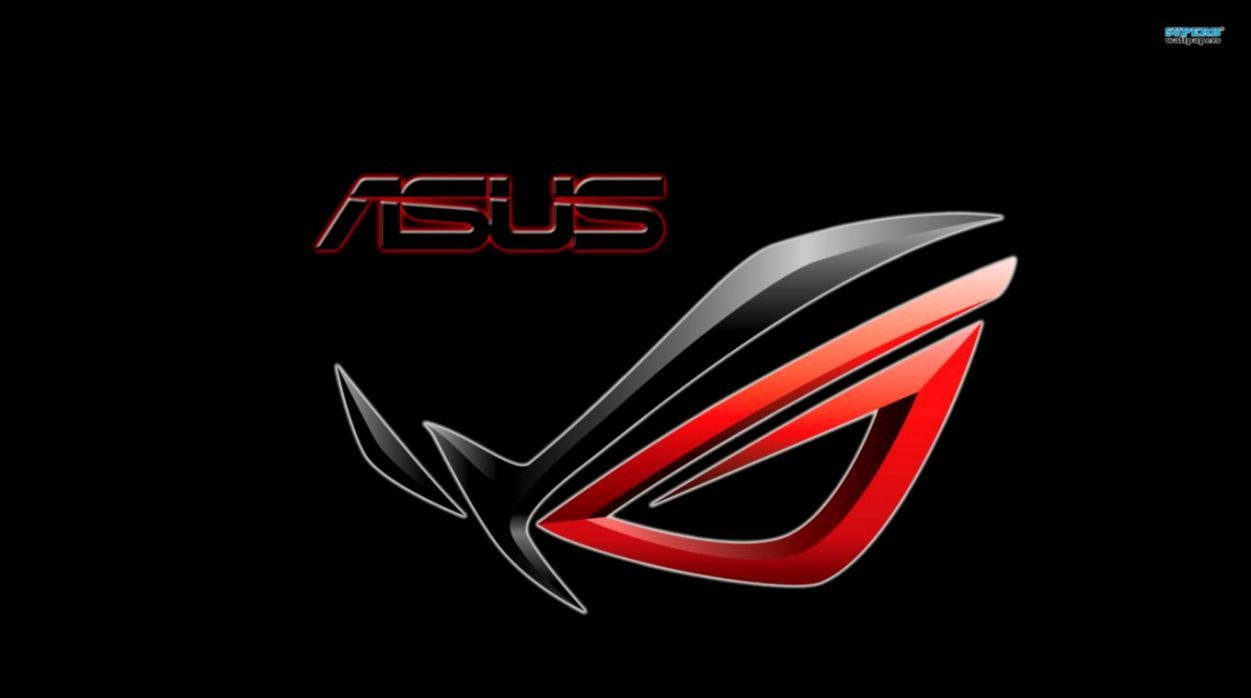 Asus Rog, red, black, SD Desktop Wallpaper