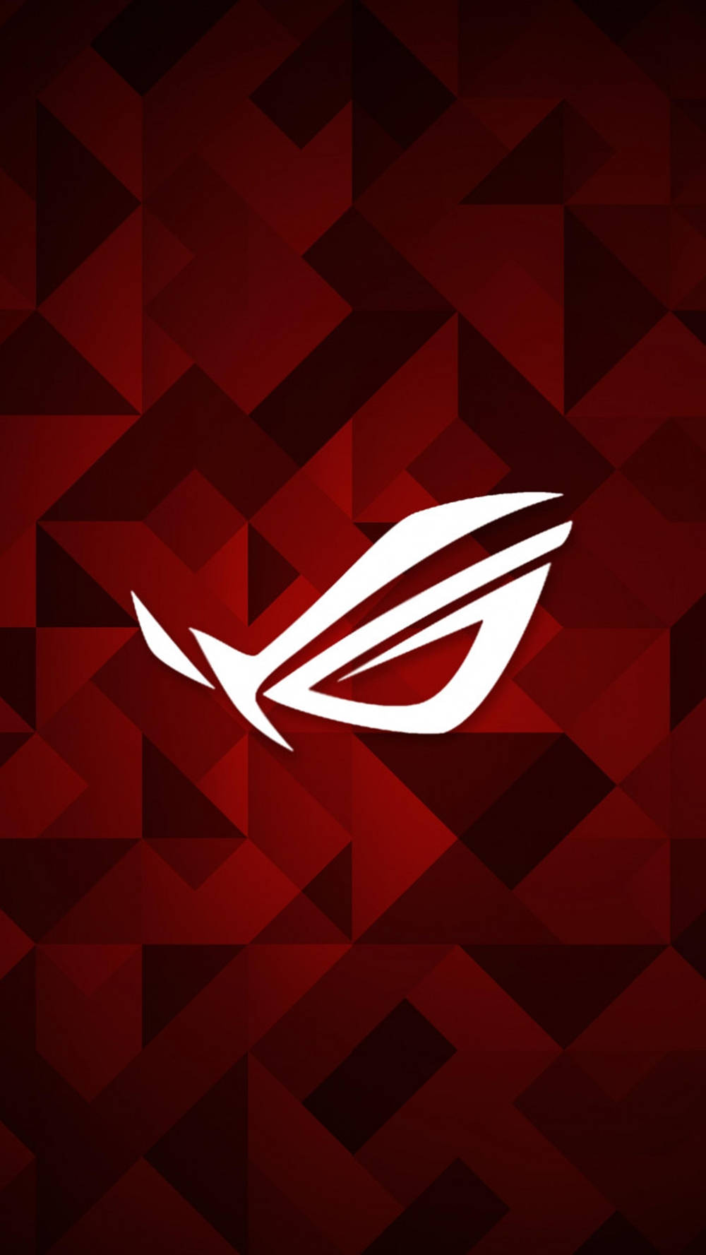 Asus ROG Phone, white, ROG logo, HD Phone Wallpaper